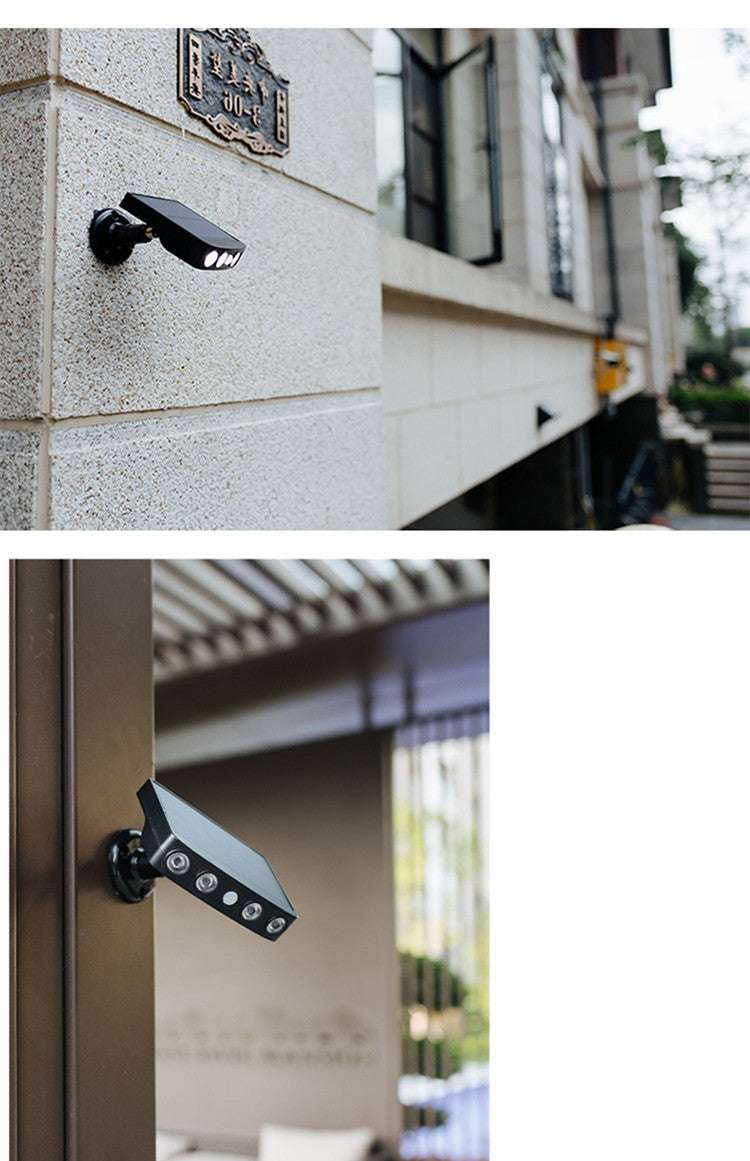 Rural Garden Villa Lighting Imitation Monitoring, Thief Induction Wall Lamp - globaltradeleader
