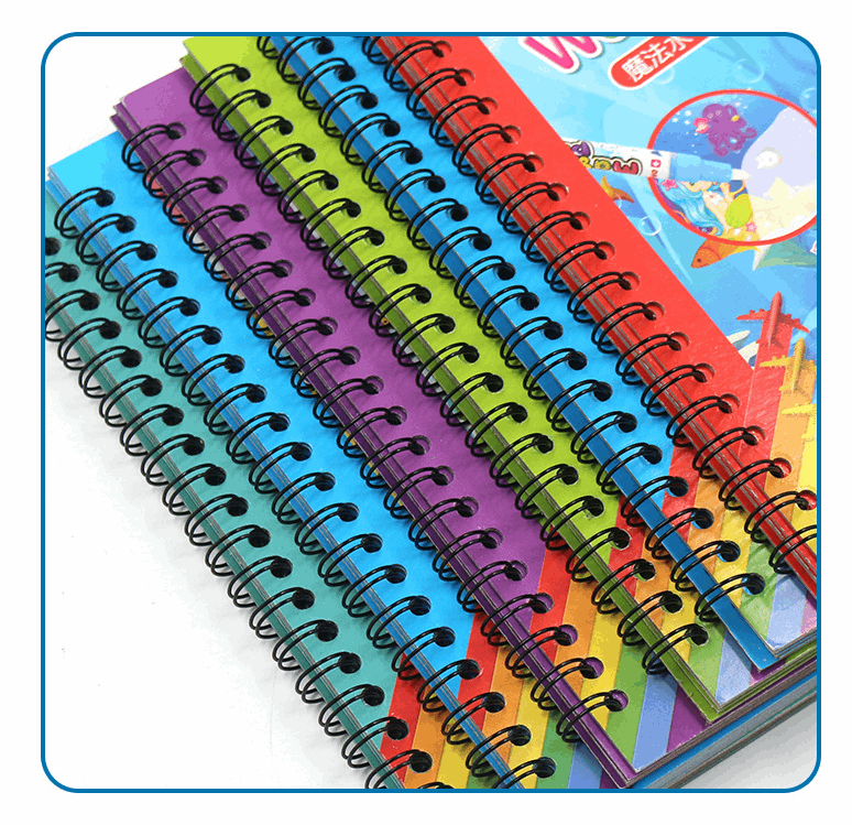 Children's creative magic magic water painting book