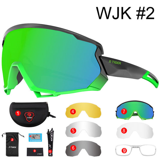 Outdoor Cycling Glasses Men And Women Riding Windshield Polarized Goggles