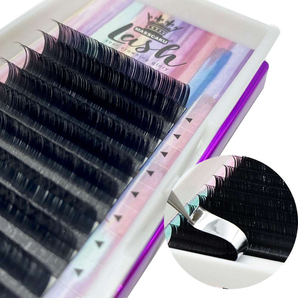 Double-Pointed Flat Hair Soft And Natural Single Air False Eyelashes