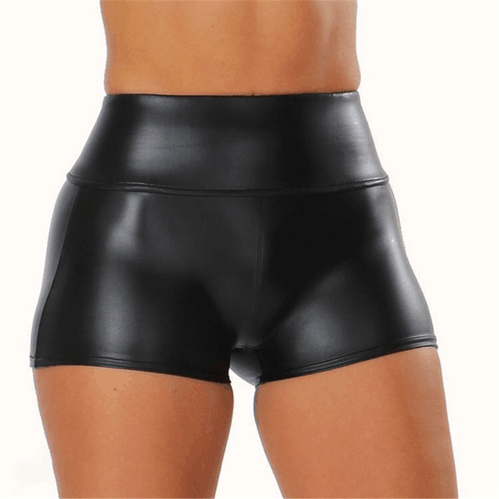 Women's Pu Leather Pants Sexy Hot Pants Shorts - globaltradeleader