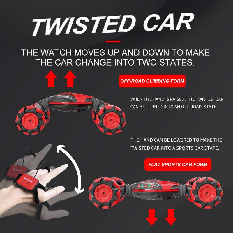 Global Funhood GW124 RC Remote Control Twist Stunt Car Machaine
