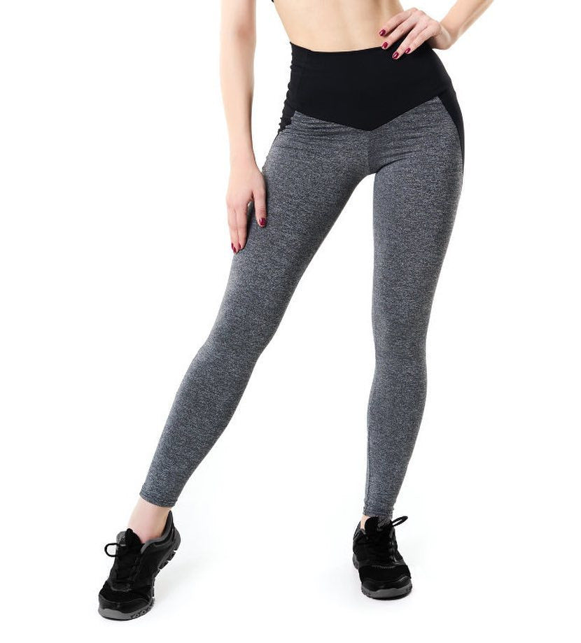 Contrasting Color Stitching Hip-Lifting Slim-Fitting Sports Running FitnessYoga Leggings - globaltradeleader