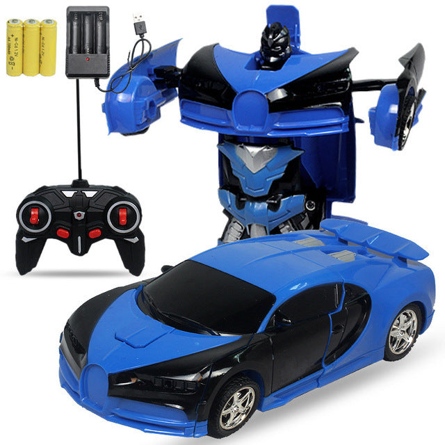 Remote Control Deformation Car Charging Remote Control Car Induction Transform Into a King Kong Robot - globaltradeleader