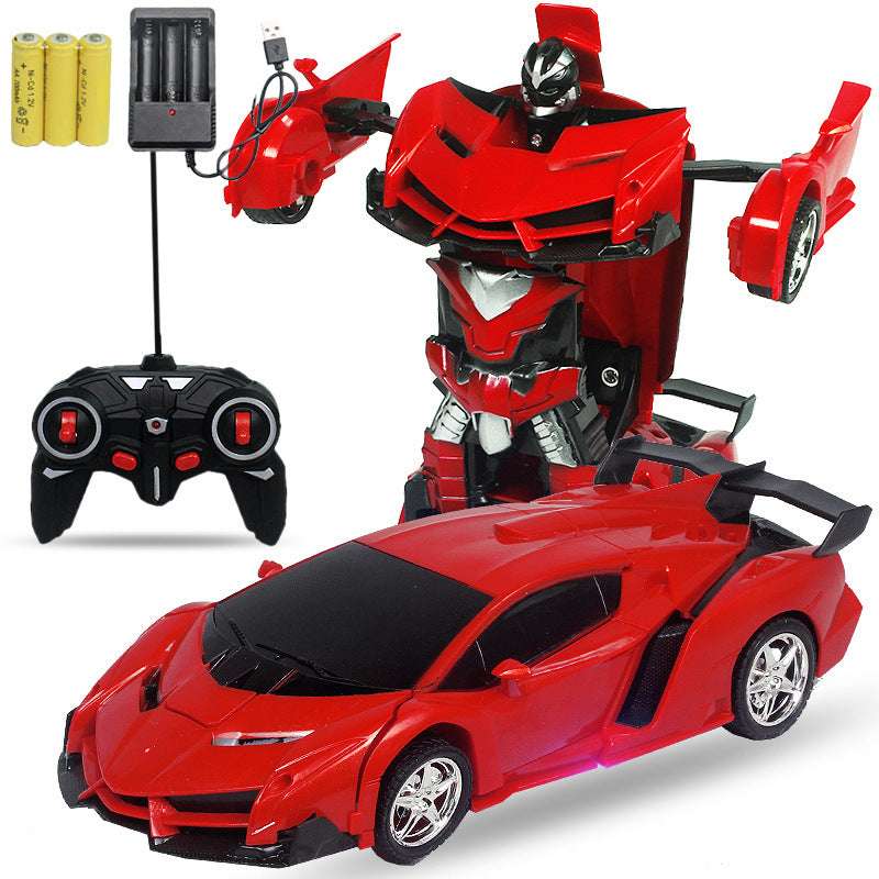 Remote Control Deformation Car Charging Remote Control Car Induction Transform Into a King Kong Robot - globaltradeleader