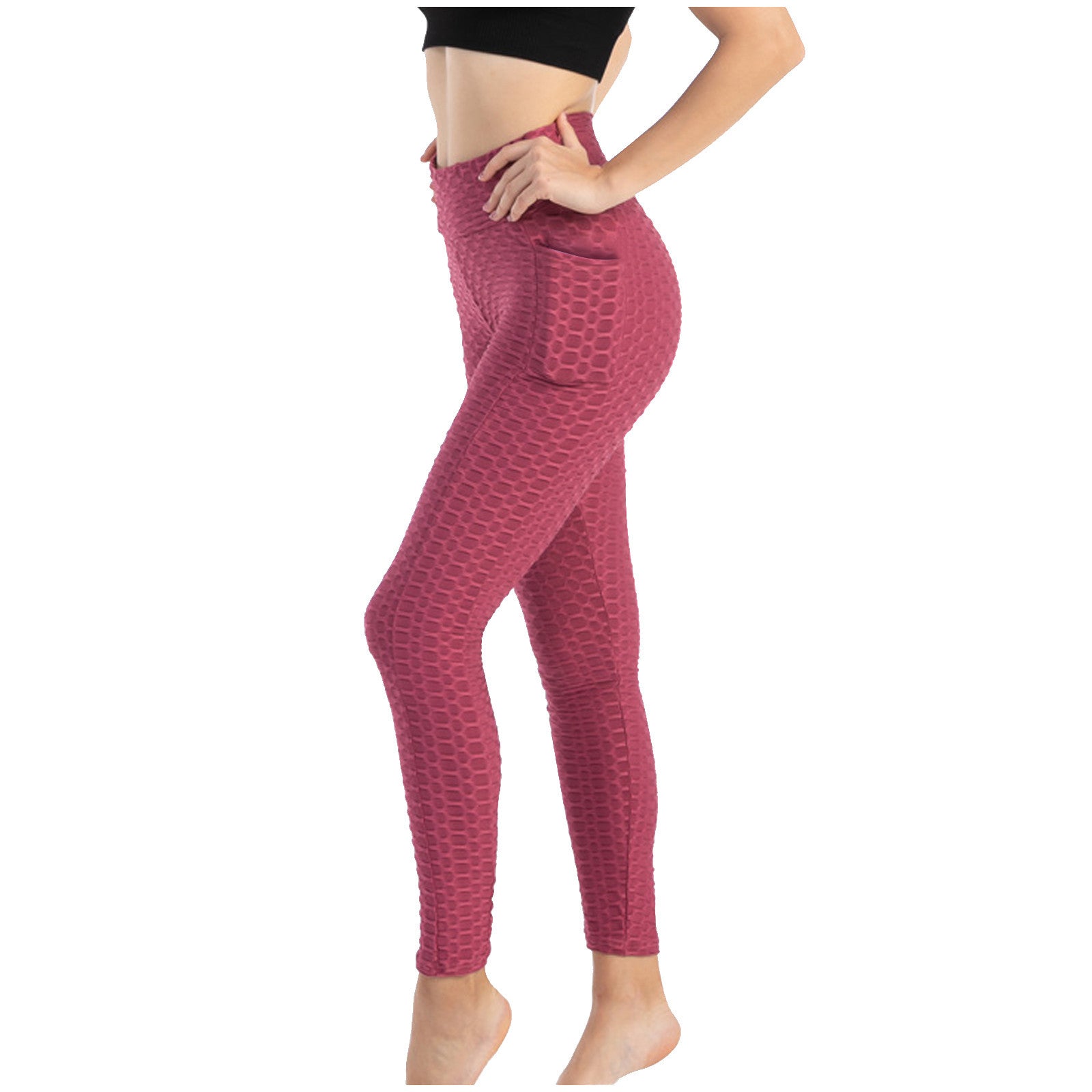 Women's High Stretch Hip-lifting Slim-fit Sweat-absorbent Leggings - globaltradeleader