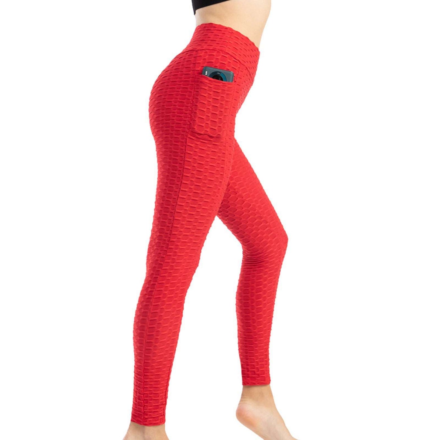 Women's High Stretch Hip-lifting Slim-fit Sweat-absorbent Leggings - globaltradeleader
