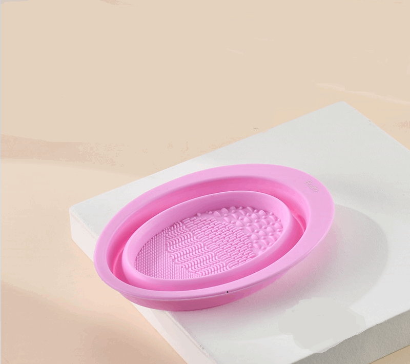 Silicone Cosmetic Makeup Brush Cleaning Pad Board