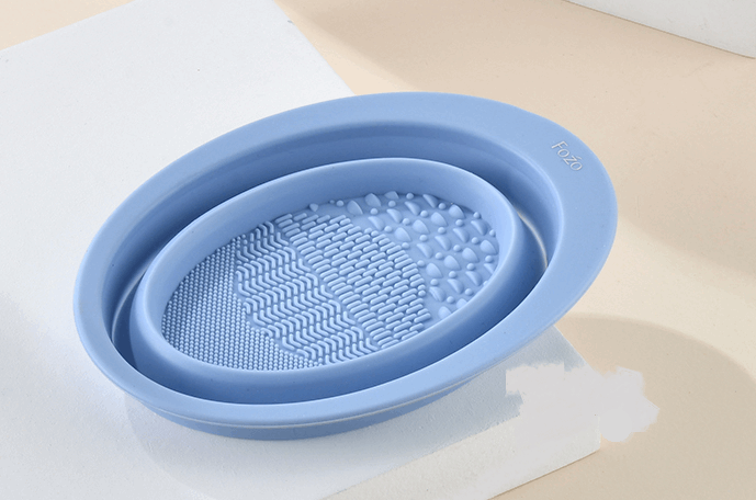 Silicone Cosmetic Makeup Brush Cleaning Pad Board