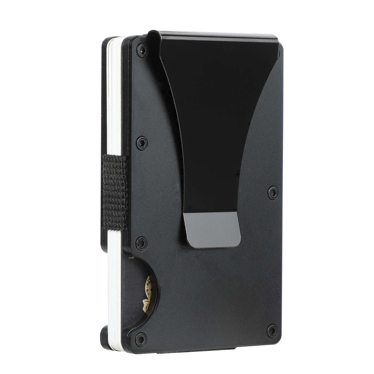 Mens RFID Blocking Slim Money Clip Wallet ID Credit Card Holder Thin Minimalist