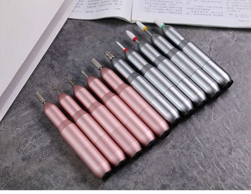 Factory Direct Wholesale New Portable USB Nail Polisher Exfoliating And Polishing Pen-Type Nail Remover Electric Polisher