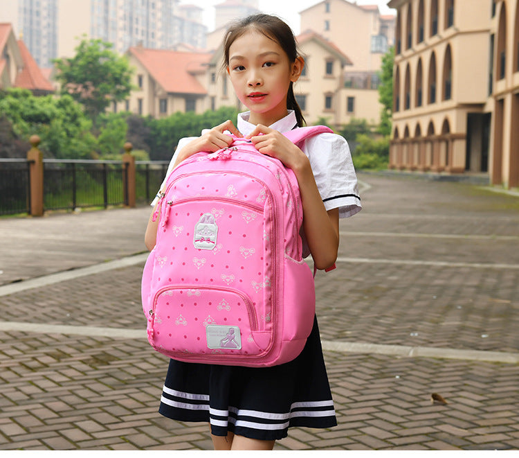 Waterproof And Breathable Backpack For Elementary And Middle School Students