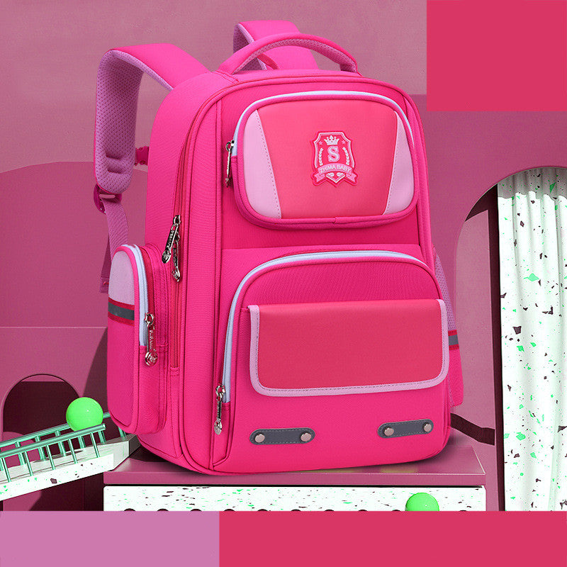 Schoolbags For Primary And Middle School Students, Grade Lightweight, Boys' Backpacks, Children's Schoolbags