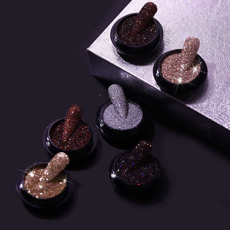 Glitter Flash Nails Crystal Diamond Powder Net Celebrity Vibrato