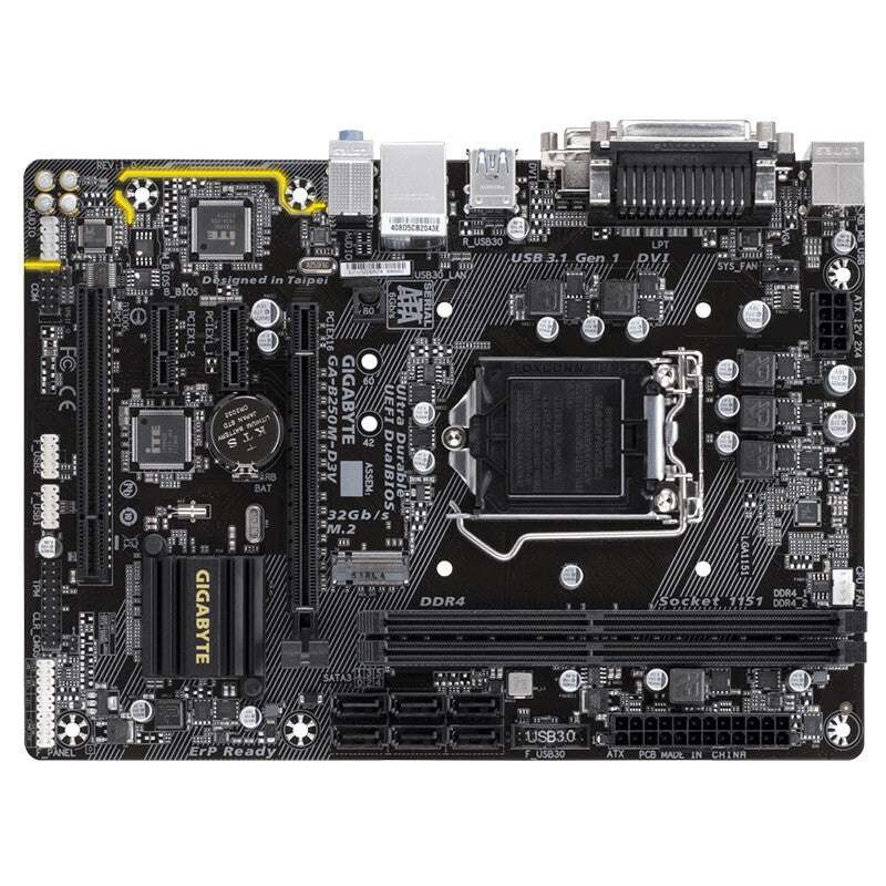 B250M-D3V B250 Lga1151 Desktop Computer Motherboard