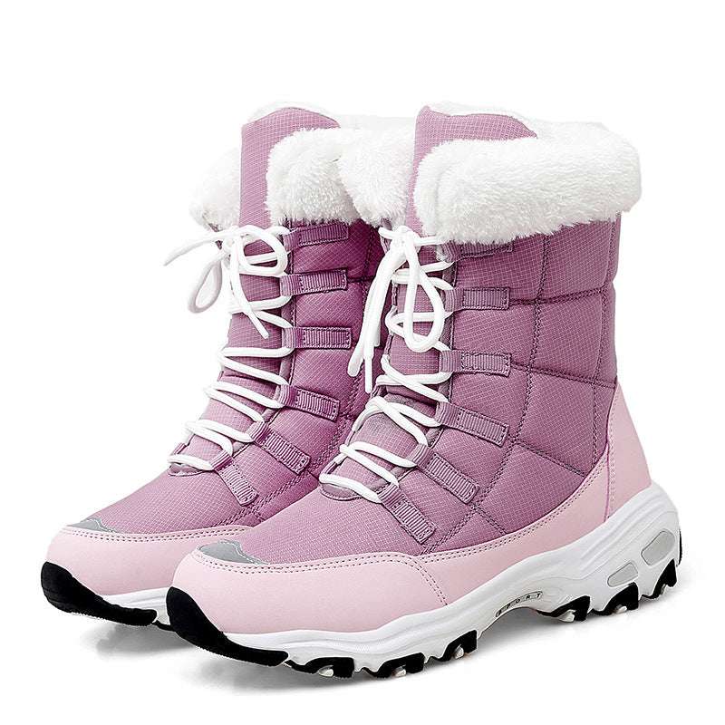 Moipheng Ankle Boots For Women Winter Shoes Keep Warm - globaltradeleader