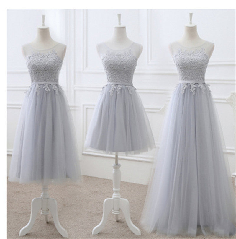 Short Sisters Group Bridesmaid Dress Long Evening Dress - globaltradeleader