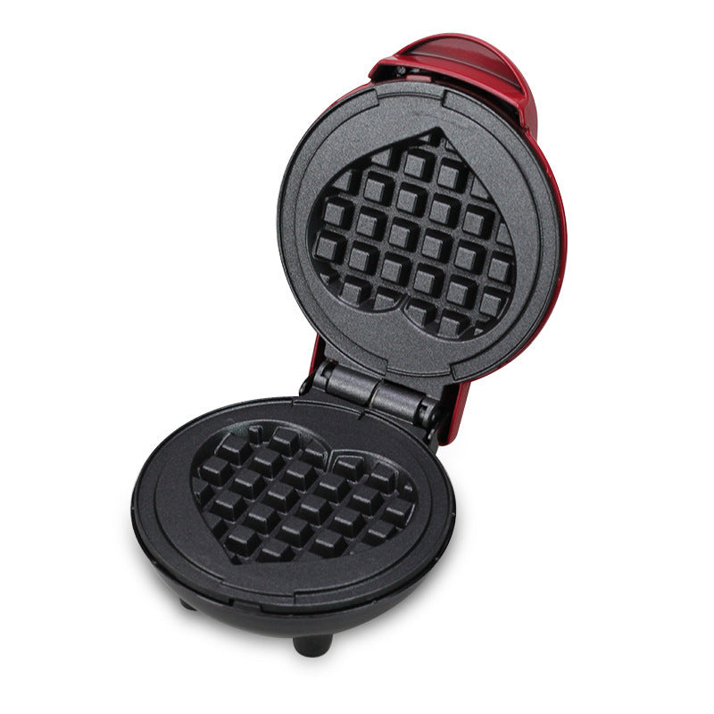 Mini Waffle Maker Waffle Home Children'S Breakfast Machine Portable Electric Baking Pan Light Food Machine - globaltradeleader