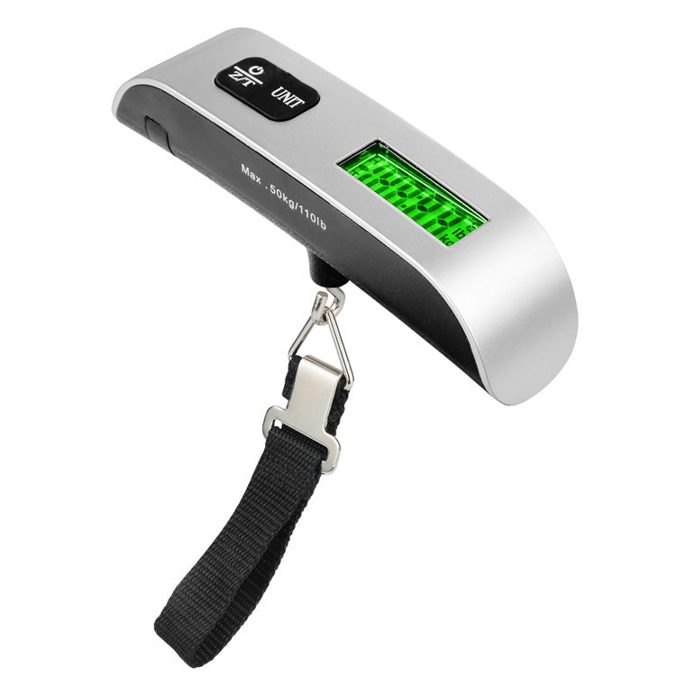 50kg Lcd Luggage Scale Electronic Digital Portable Suitcase Travel Scale Weighs Baggage Bag Hanging Scales Balance Weight