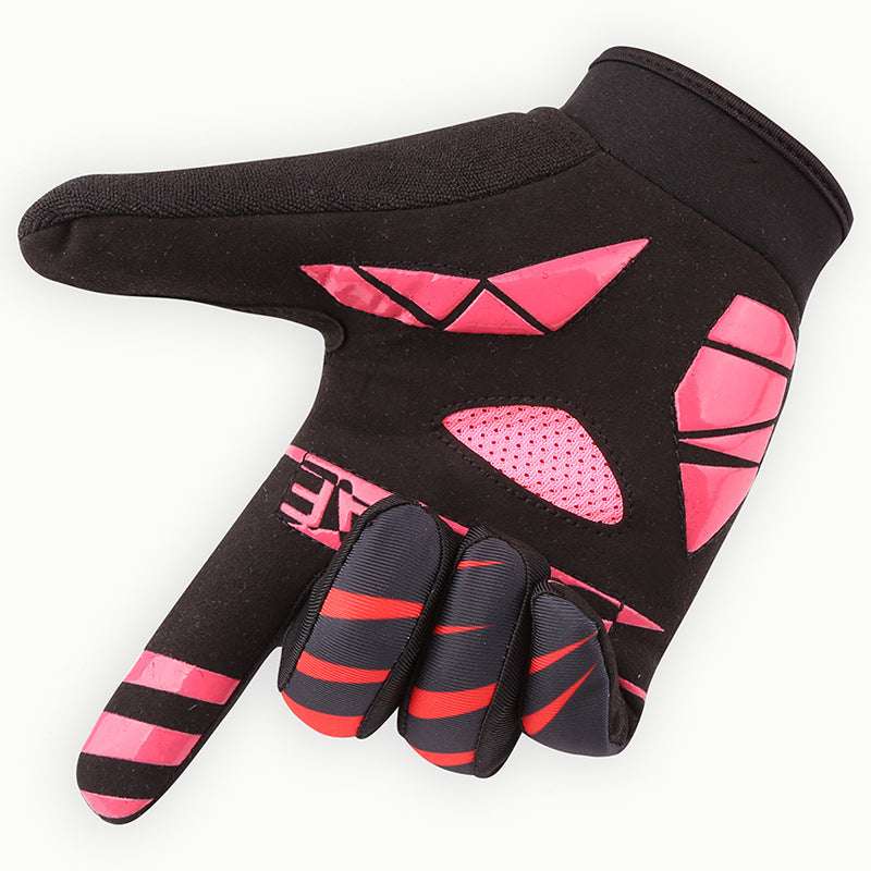 Cycling gloves full finger breathable silicone