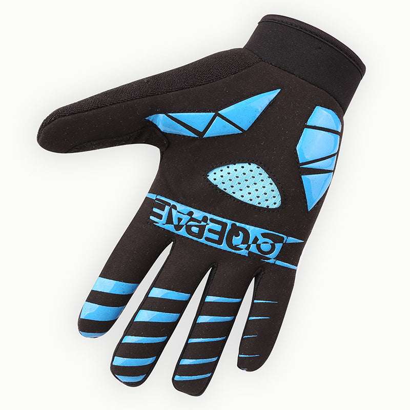 Cycling gloves full finger breathable silicone