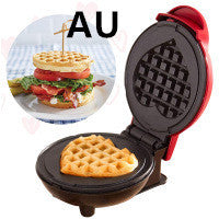 Mini Waffle Maker Waffle Home Children'S Breakfast Machine Portable Electric Baking Pan Light Food Machine - globaltradeleader