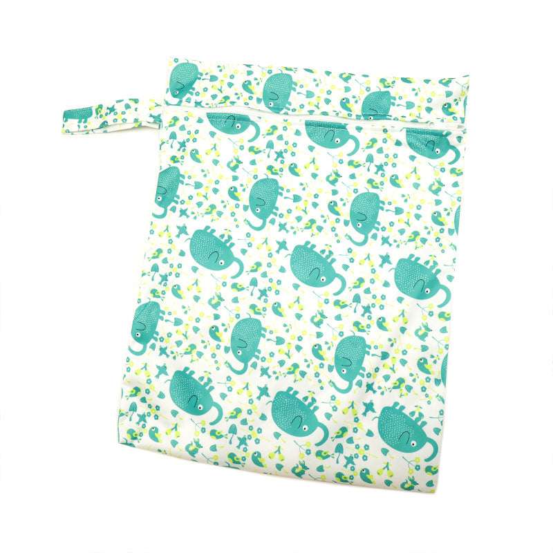 Single Layer Zipper Baby Stroller Waterproof Hanging Bag