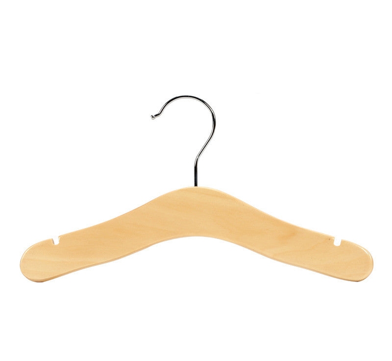 Solid Wood Clothes Hanger For Children, Children, Babies And Babies