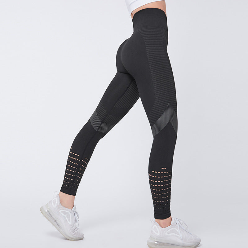 Cutout women's yoga trousers - globaltradeleader