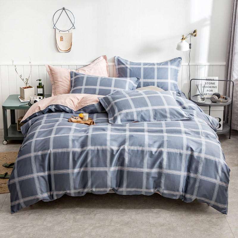 Pure Cotton Bed Linen And Duvet Cover 40S Hotel Bed Linen Set - globaltradeleader