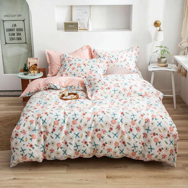 Pure Cotton Bed Linen And Duvet Cover 40S Hotel Bed Linen Set - globaltradeleader