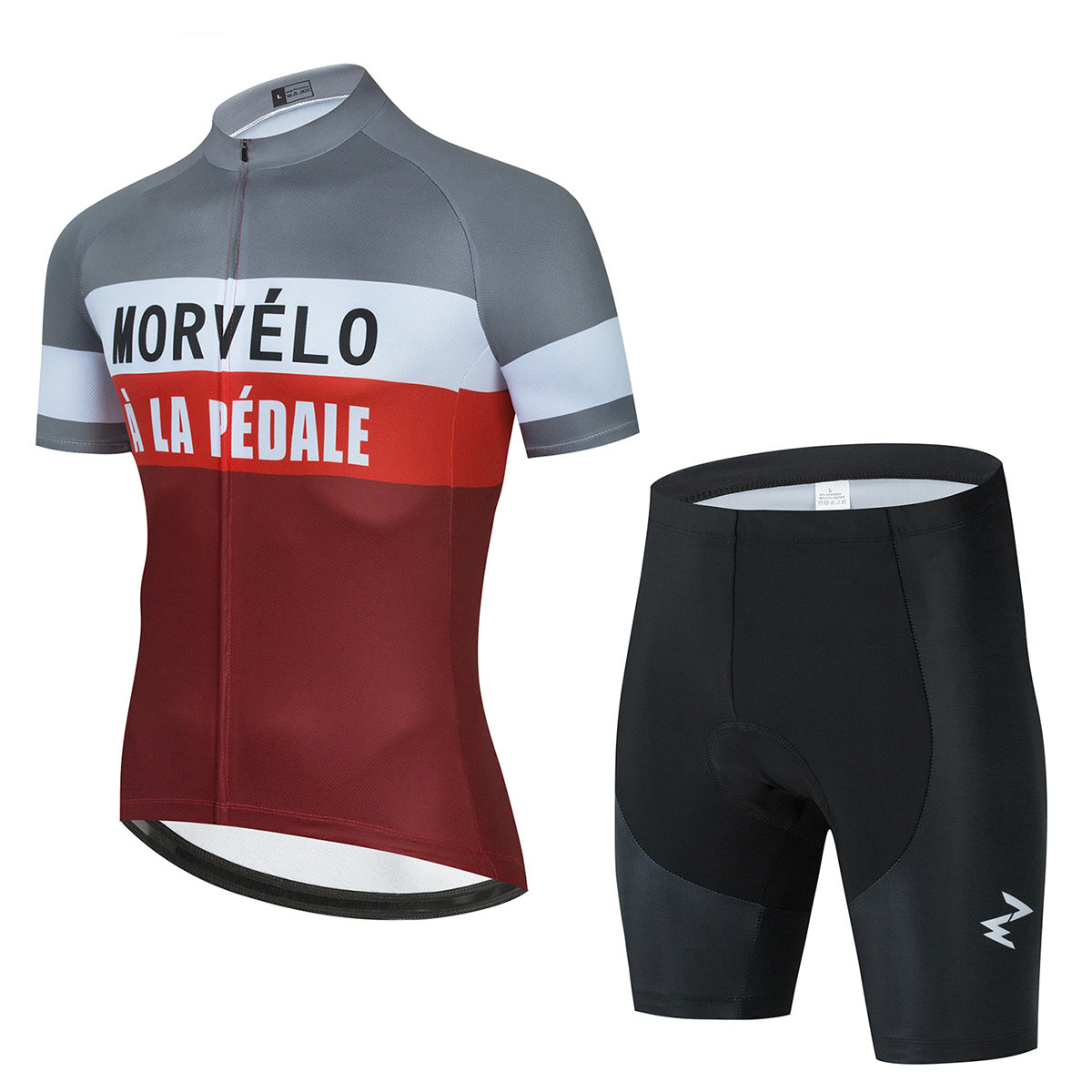 New Summer Short-Sleeved Cycling Jersey Suit Breathable Bicycle Sportswear Uniform Custom Cycling Jersey
