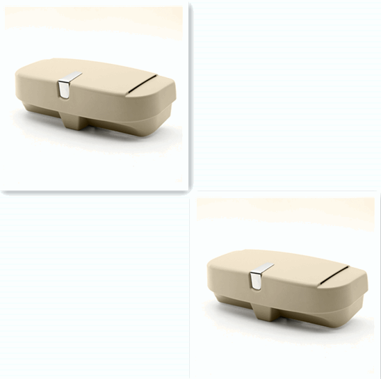 Car glasses case car sun visor bill glasses clip