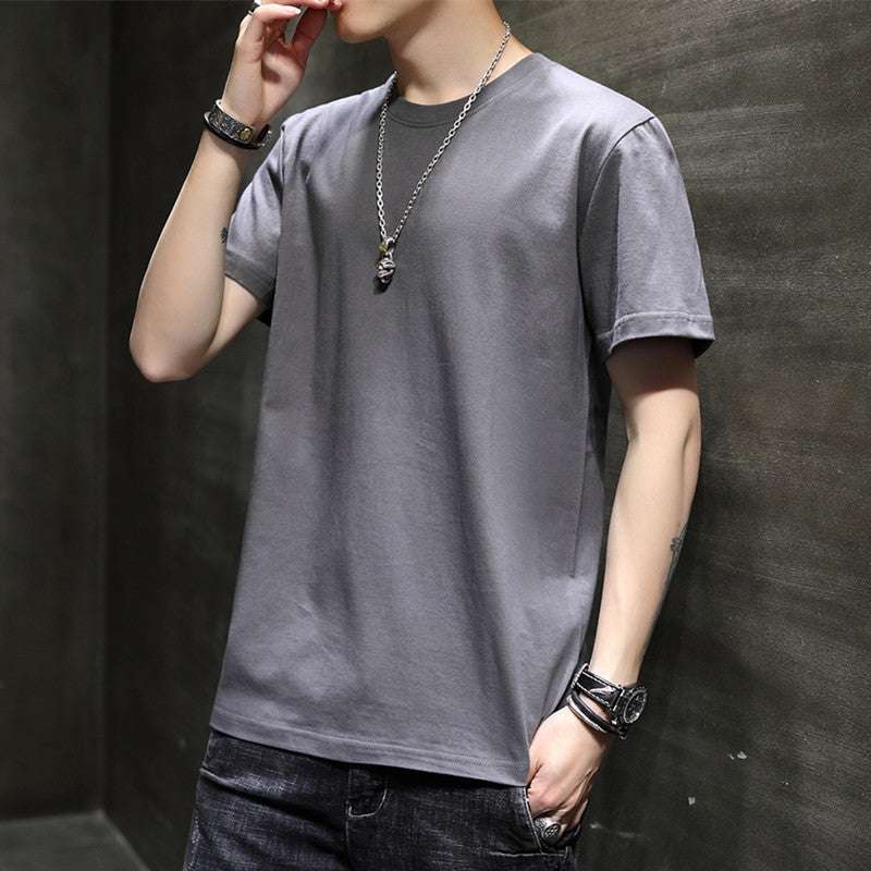 Casual Fashion Trend Skin-friendly Breathable Men's T-shirt - globaltradeleader