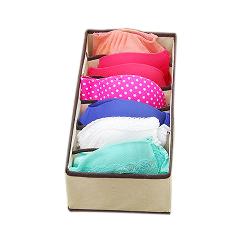 Underwear Storage Box Four-piece Set, Socks Storage Box, Fabric Bra Storage Storage Box