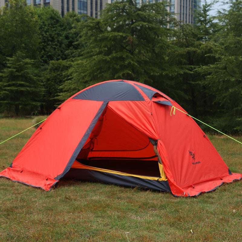 Outdoor Camping Camping Double-layer Aluminum Pole Tent - globaltradeleader