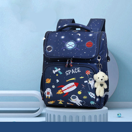 Space Boys School Backpack