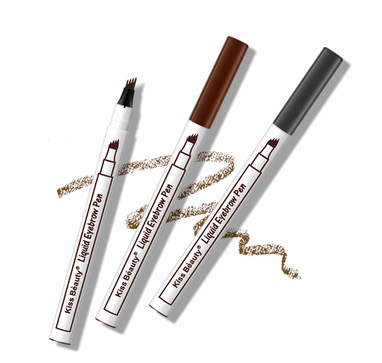Waterproof Natural Eyebrow Pen Four-claw Eye Brow Tint Fork Tip Eyebrow Tattoo Pencil