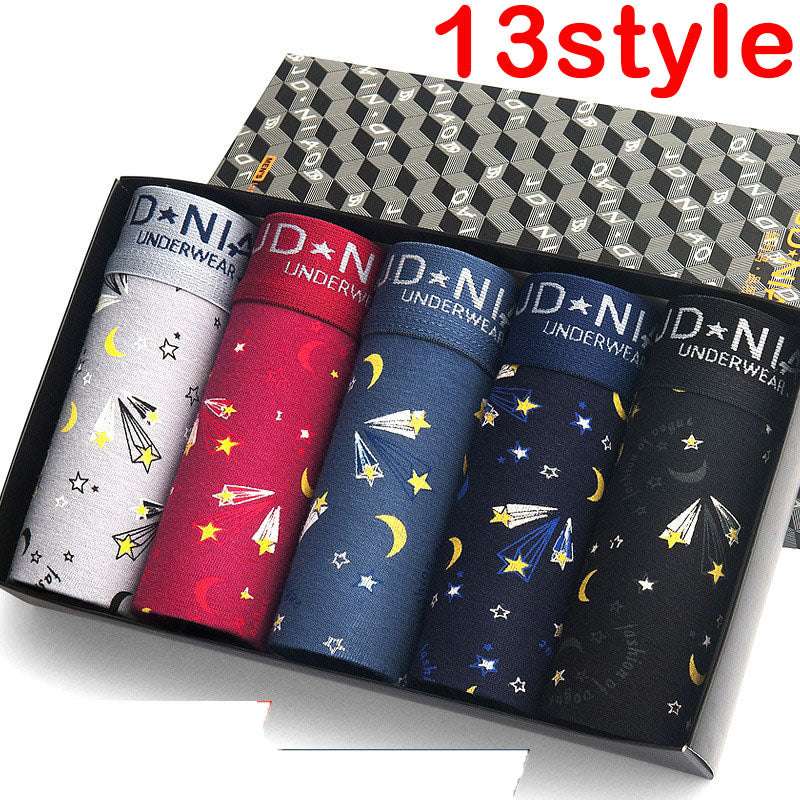 Summer Cotton Youth Trendy Personality Underwear