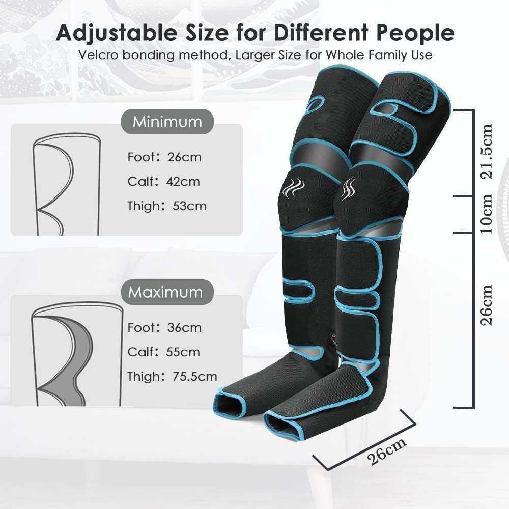 Pneumatic Leg Massager Promotes Blood Circulation - globaltradeleader