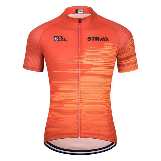 New STRAVA Cycling Jersey Set Road Mountain Bike Cycling Clothing Set