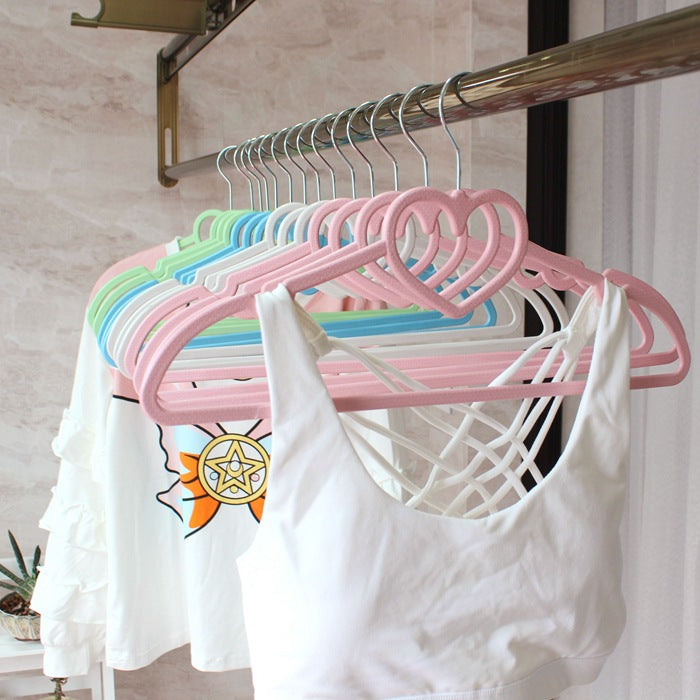 Girly Heart Powder Heart-shaped Bow Drying Rack