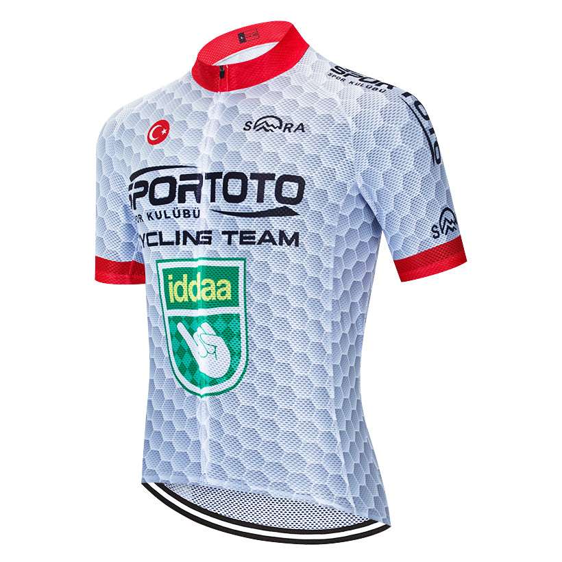 Short-Sleeved Bib Cycling Jersey Suit