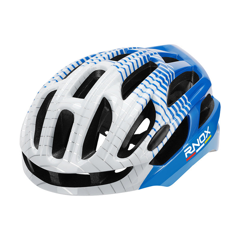 Striped Motorcycle Paint Electric Bike Helmet