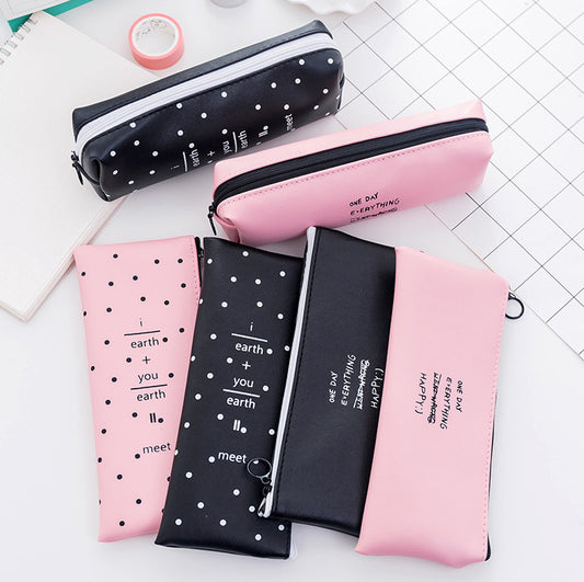 Simple Letter Pencil Case Personalized Fashion Stationery Box