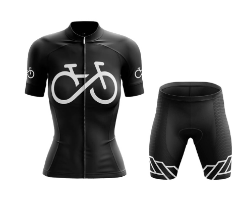 Summer SKY Short-sleeved Bib Cycling Jersey