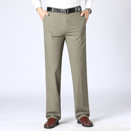 Men's Summer Thin Cotton Casual Pants - globaltradeleader