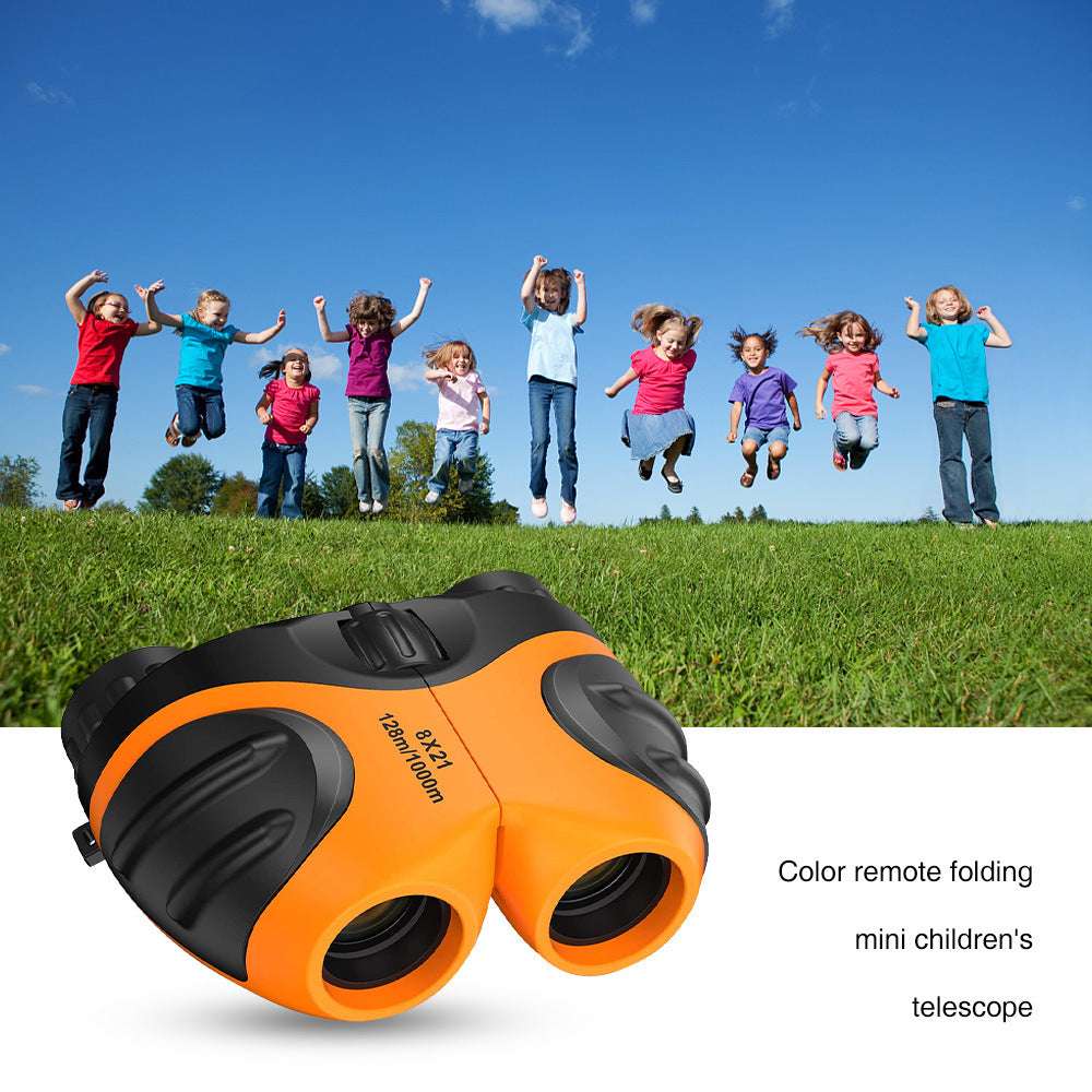 Portable Children's Binoculars Color Paul Binoculars Mini Pocket Binoculars - globaltradeleader