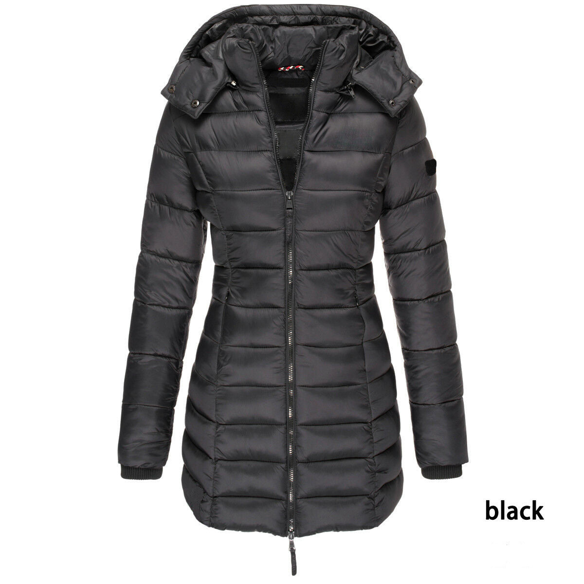 Mid-length Slim-fit Quilted Jacket - globaltradeleader