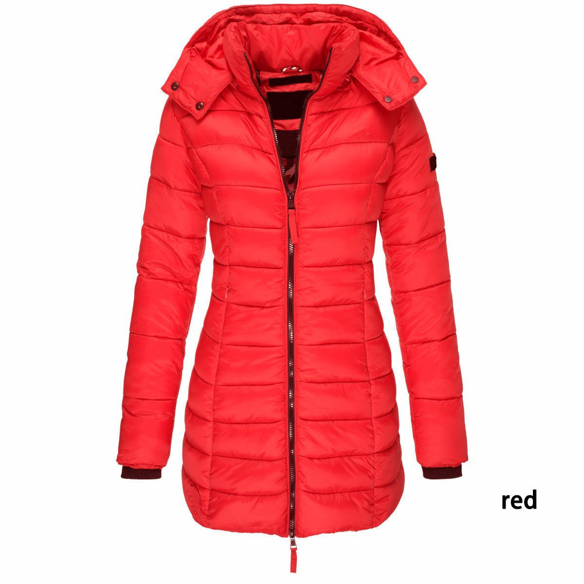 Mid-length Slim-fit Quilted Jacket - globaltradeleader